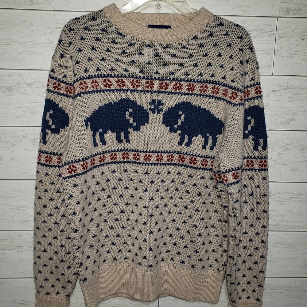 Vintage Pendleton 100% Wool Sweater Men's Medium